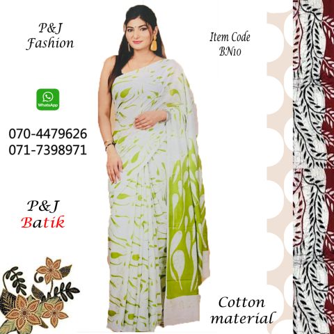 BN10 bathik Saree Design