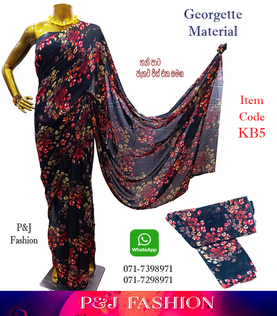 KB5 Georgette Saree