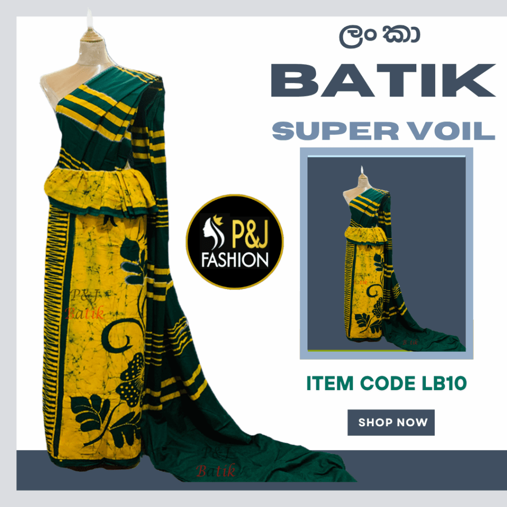 lanka batik Lanka Batik Saree